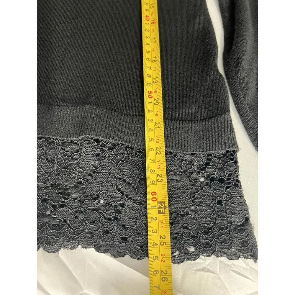 Adrianna Papell black lace